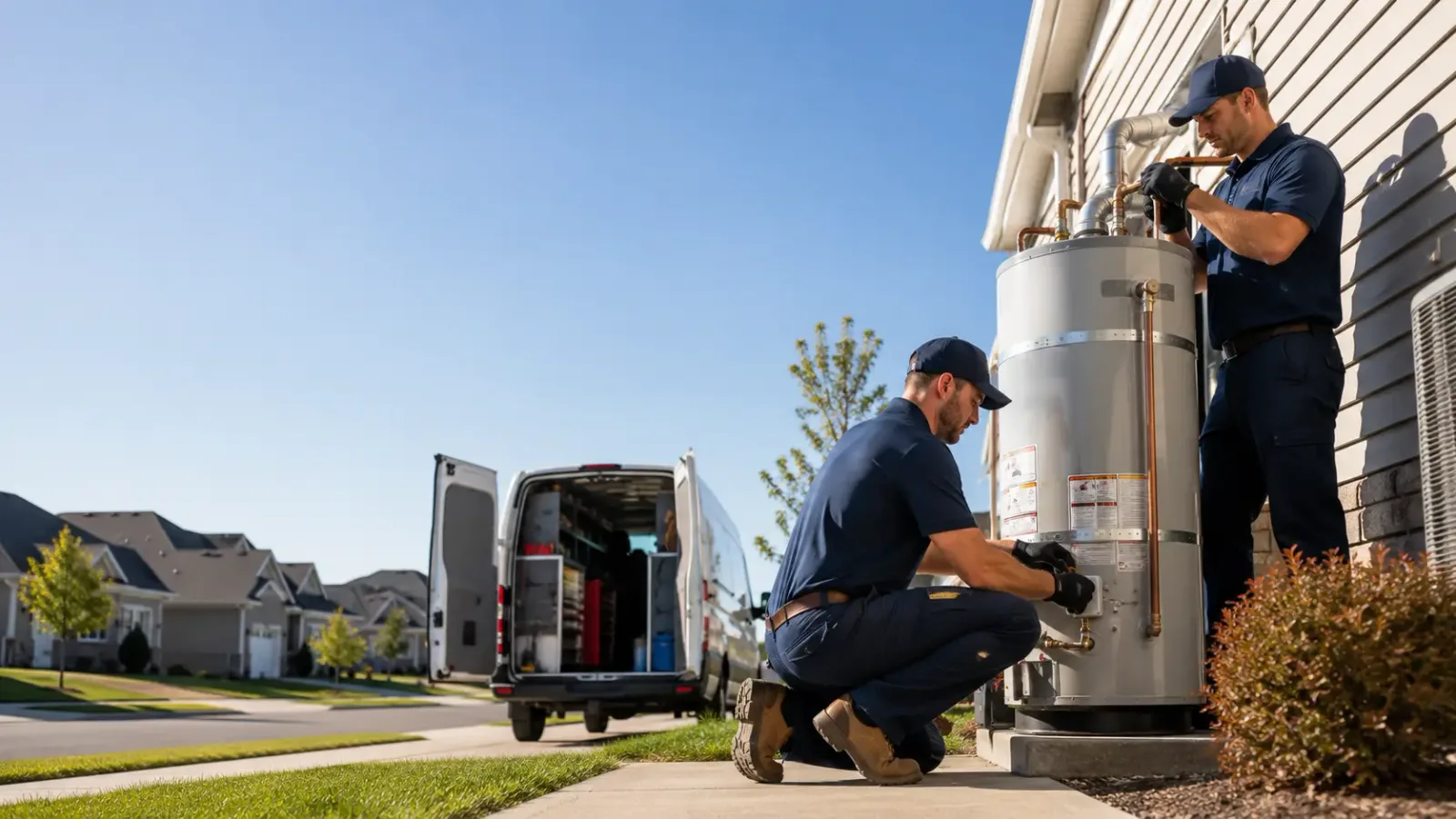 Water Heater Installation in Strasburg, ND